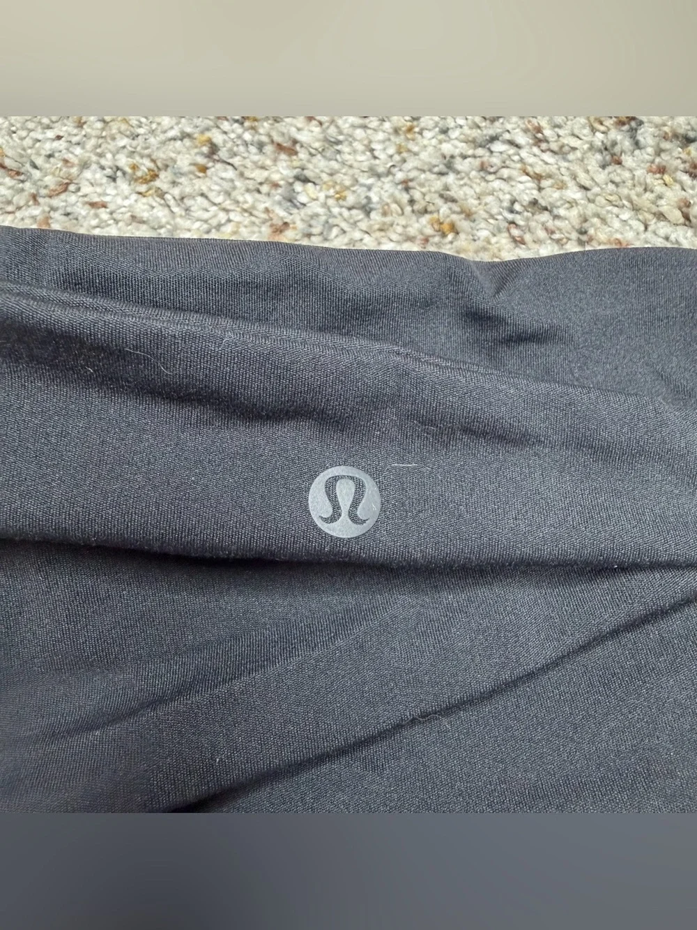 Lululemon Fringe Fighter Headband Black W9CQWS
